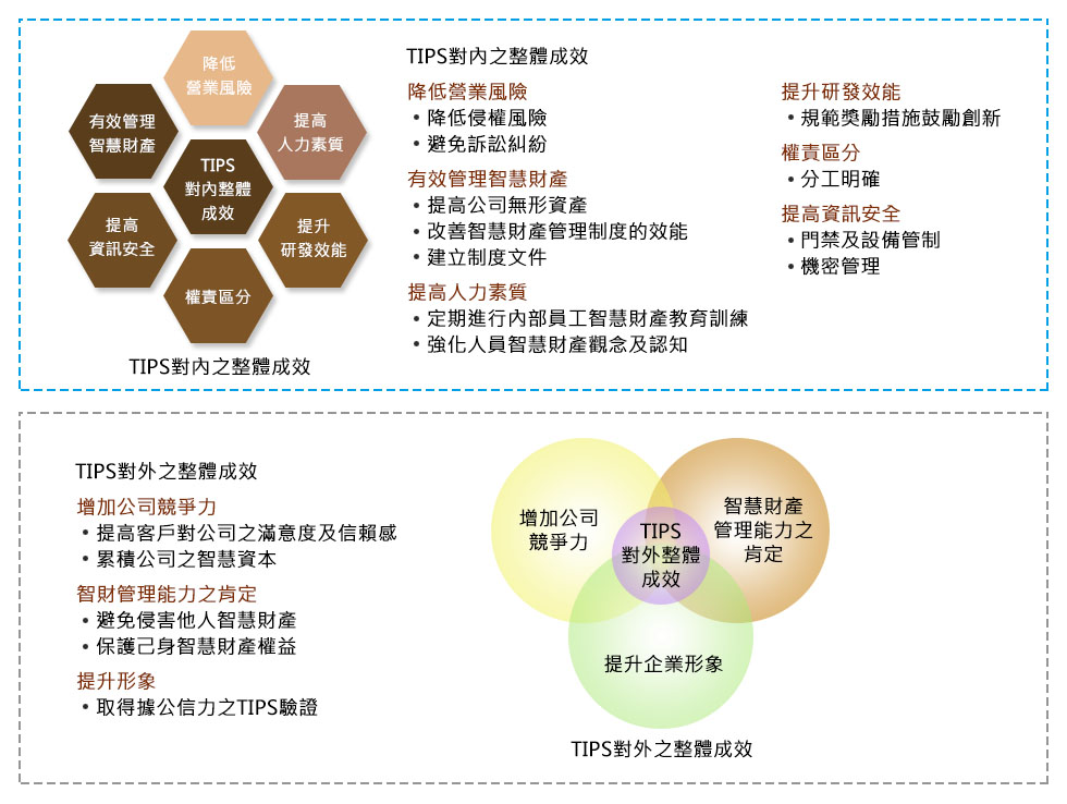 TIPS之實體成效圖說